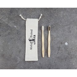 Bambus Zahnbürsten 4er Set
