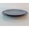Dessertteller grünblau aus Keramik