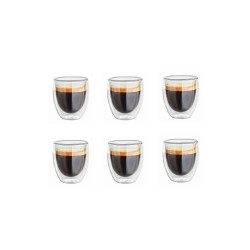 Doppelwandige 200 ml Gläser im 6er Set