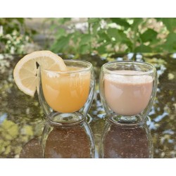 Doppelwandige 200 ml Gläser im 6er Set