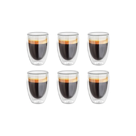 Doppelwandige 350 ml Gläser im 6er Set