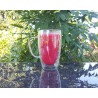 Doppelwandiges Glas mit Henkel 450 ml