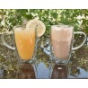Doppelwandiges Glas mit Henkel 450 ml