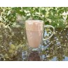 Doppelwandiges Glas mit Henkel 450 ml