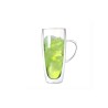Doppelwandiges Glas mit Henkel 600 ml