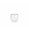 Doppelwandiges Glas 90 ml