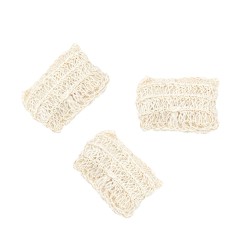 Duschschwamm aus Sisal mit Griff 3er Set