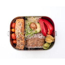 Lunchbox mit Rollclips 1400 ml