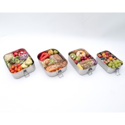 Lunchbox mit Rollclips 1200 ml