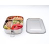 Lunchbox mit Rollclips 1400 ml