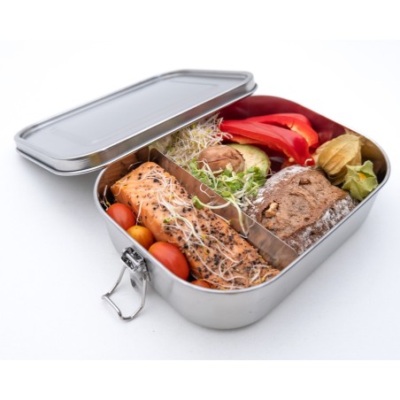 Lunchbox mit Rollclips 1400 ml