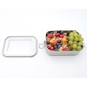 Lunchbox mit Rollclips 800 ml