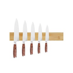 Magnet-Messerleiste Bambus 40 cm