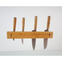 Magnet-Messerleiste Bambus 40 cm