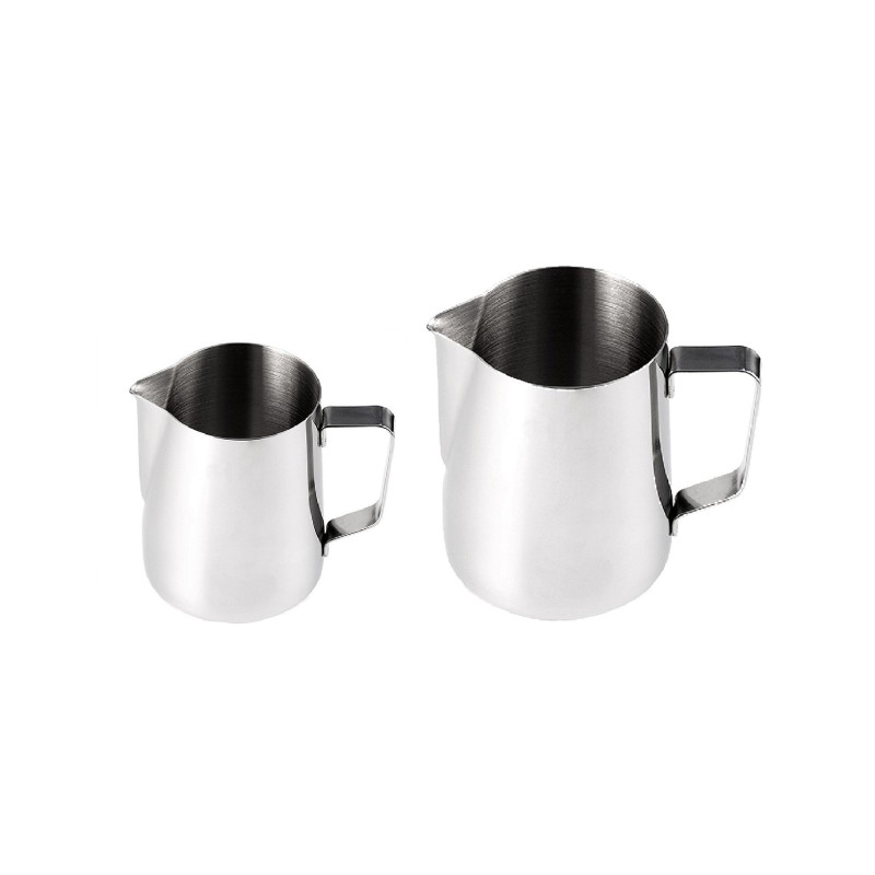 Milchkännchen aus Edelstahl 2er Set
