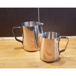 Milchkännchen aus Edelstahl 2er Set
