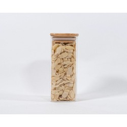 Schmale quadratische Vorratsgläser 14 cm hoch 10er Set