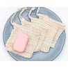 Seifenbeutel gross aus Sisal zum Duschen 4er Set