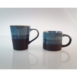 Tasse blaubraun 360ml