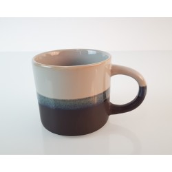 Tasse hellblaubraun 340ml