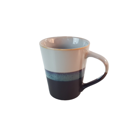 Tasse hellblaubraun 360ml