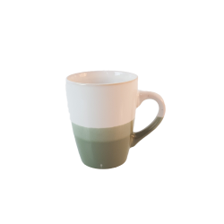 Tasse weissgrün 340ml