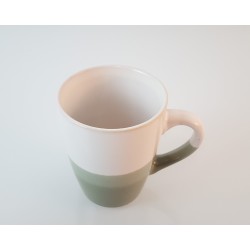 Tasse weissgrün 340ml
