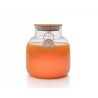 Teekanne mit  Bambus-Deckel 1400 ml