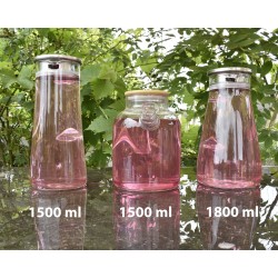 Teekanne mit  Bambus-Deckel 1500 ml