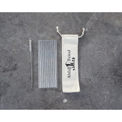 Trinkhalme aus Glas 10er Set
