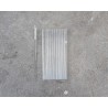 Trinkhalme aus Glas 10er Set