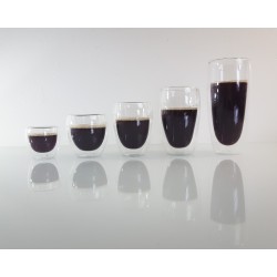 Doppelwandige 90 ml Gläser im 6er Set