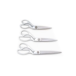 Schneiderschere Edelstahl und Aluminium 3 Finger 26cm